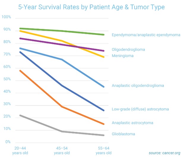 Brain-TUmors-5-Year-Survival - Indelible Learning