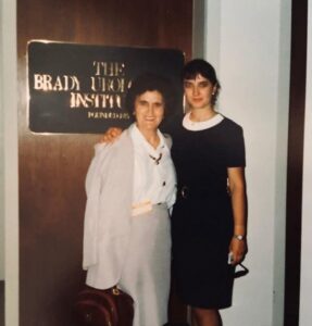 image - Indelible Learning Mom visiting me for the first time at Johns Hopkins Hospital.